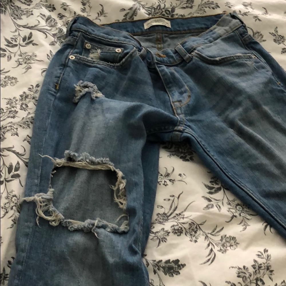 Zara women boyfriend jeans